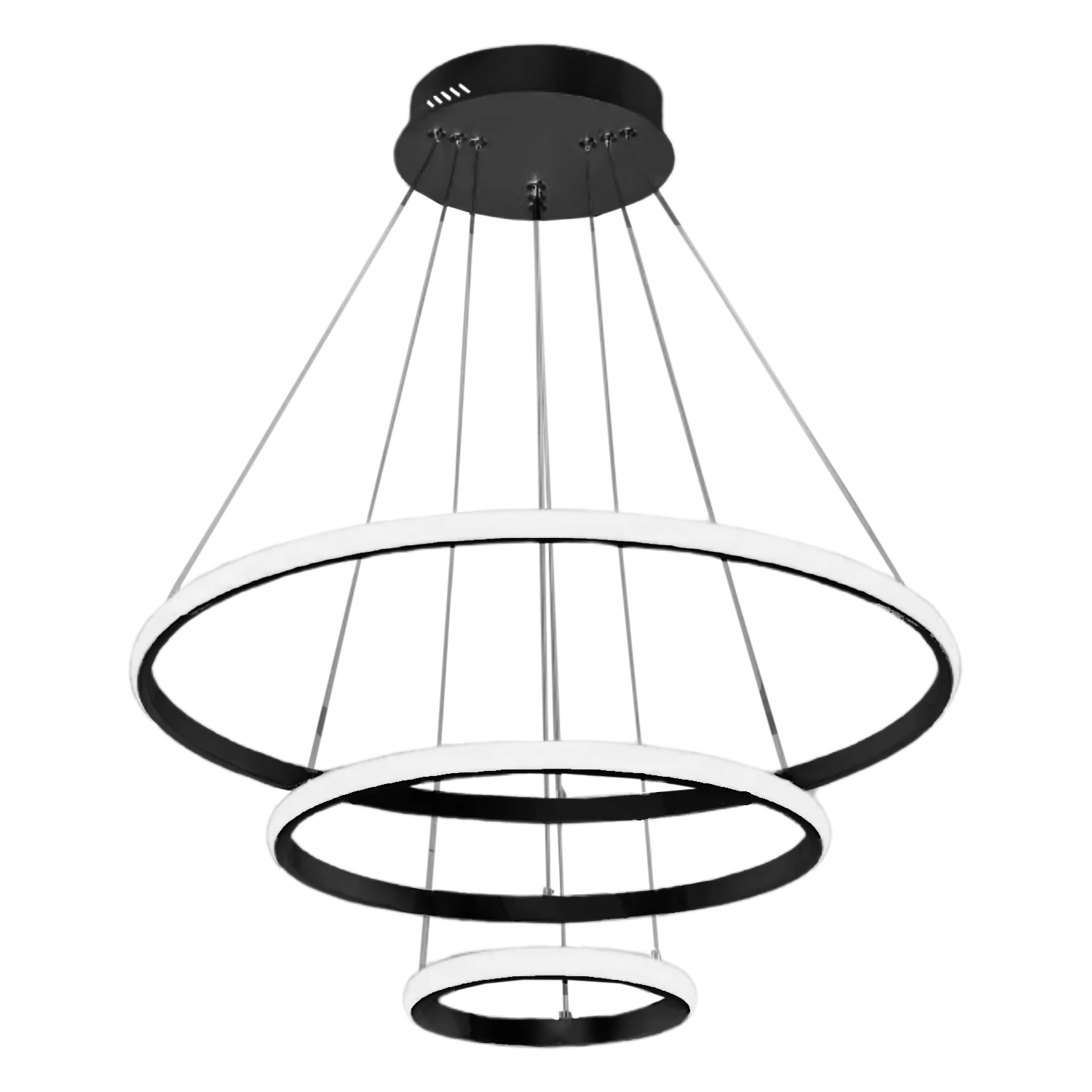 لوستر مدرن سقفی اتاق چشمه نور مدل A6345/3H ریموت دار-طوسی لوستر مدرن سقفی اتاق چشمه نور مدل A6345/3H ریموت دار-طوسی