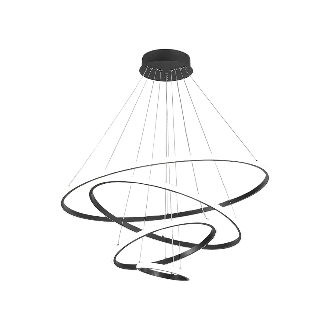 لوستر مدرن سقفی اتاق چشمه نور مدل A6361/4 ریموت دار-طوسی لوستر مدرن سقفی اتاق چشمه نور مدل A6361/4 ریموت دار-طوسی