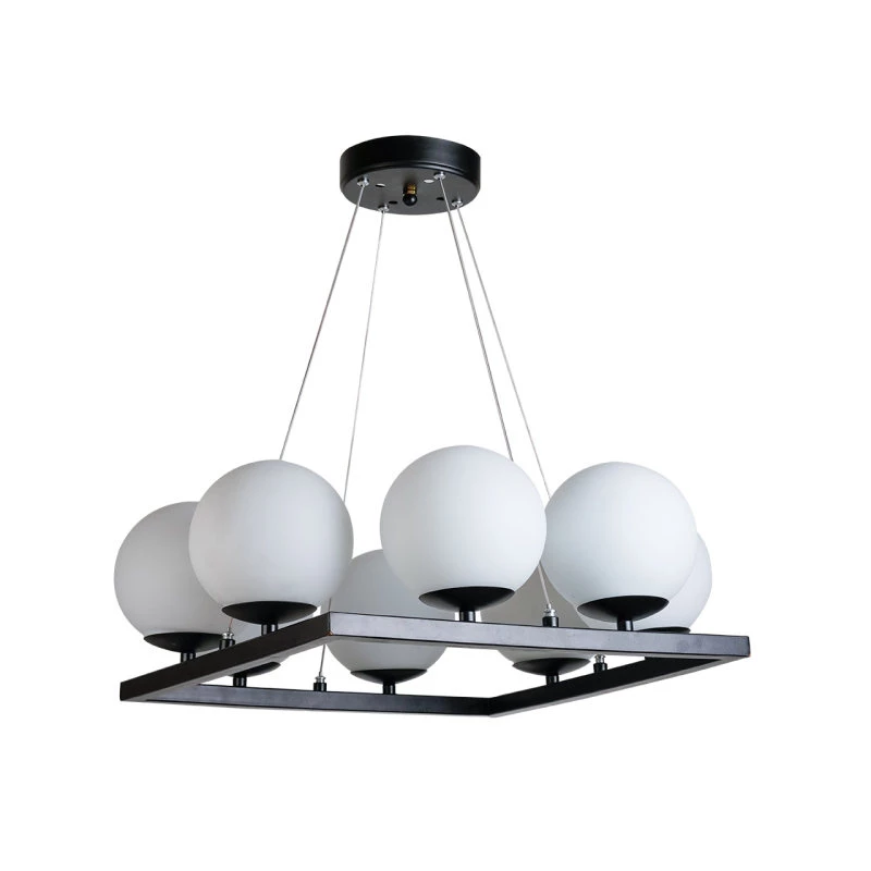 لوستر مدرن سقفی اتاق چشمه نور مدل A1254/8-طوسی لوستر مدرن سقفی اتاق چشمه نور مدل A1254/8-طوسی