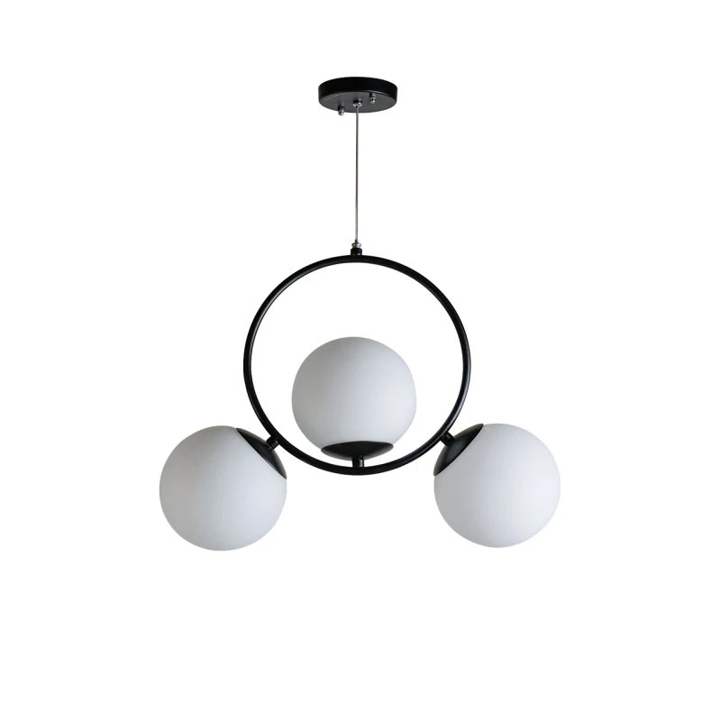 لوستر مدرن سقفی اتاق چشمه نور مدل A1255/3-سفید