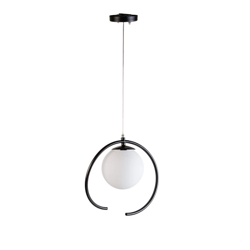 لوستر مدرن سقفی اتاق چشمه نور مدل A1253/1-سبز زیتونی