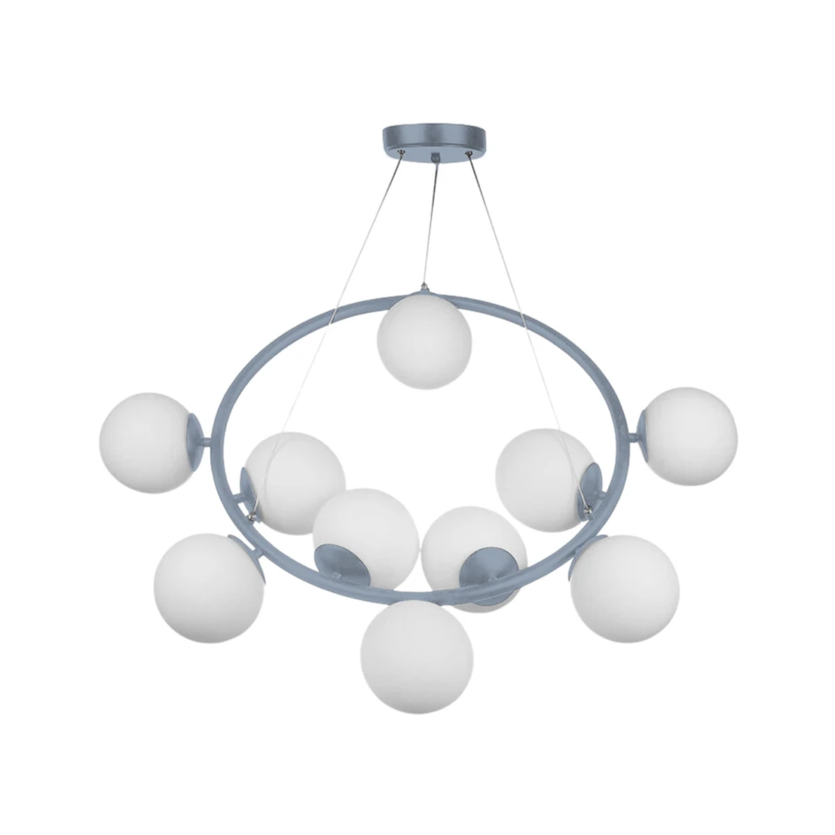 لوستر مدرن سقفی اتاق چشمه نور مدل A1249/10-طوسی لوستر مدرن سقفی اتاق چشمه نور مدل A1249/10-طوسی
