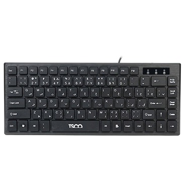 کیبورد با سیم تسکو مدل TK 8001-مشکی کیبورد با سیم تسکو مدل TK 8001-مشکی