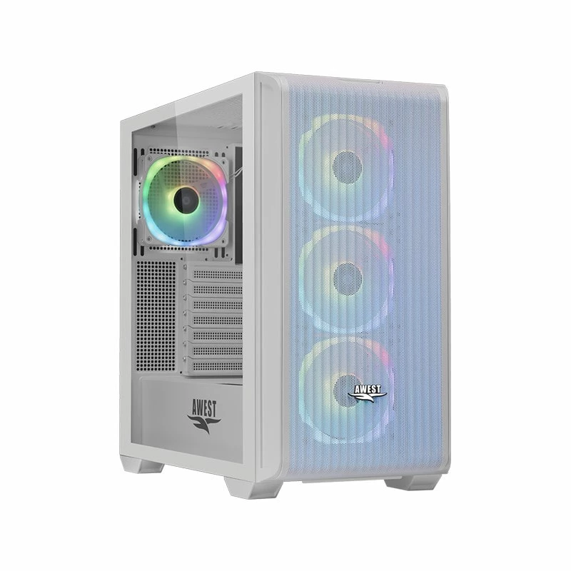 کیس کامپیوتر اوست مدل GT-AV302-MW-سفید کیس کامپیوتر اوست مدل GT-AV302-MW-سفید