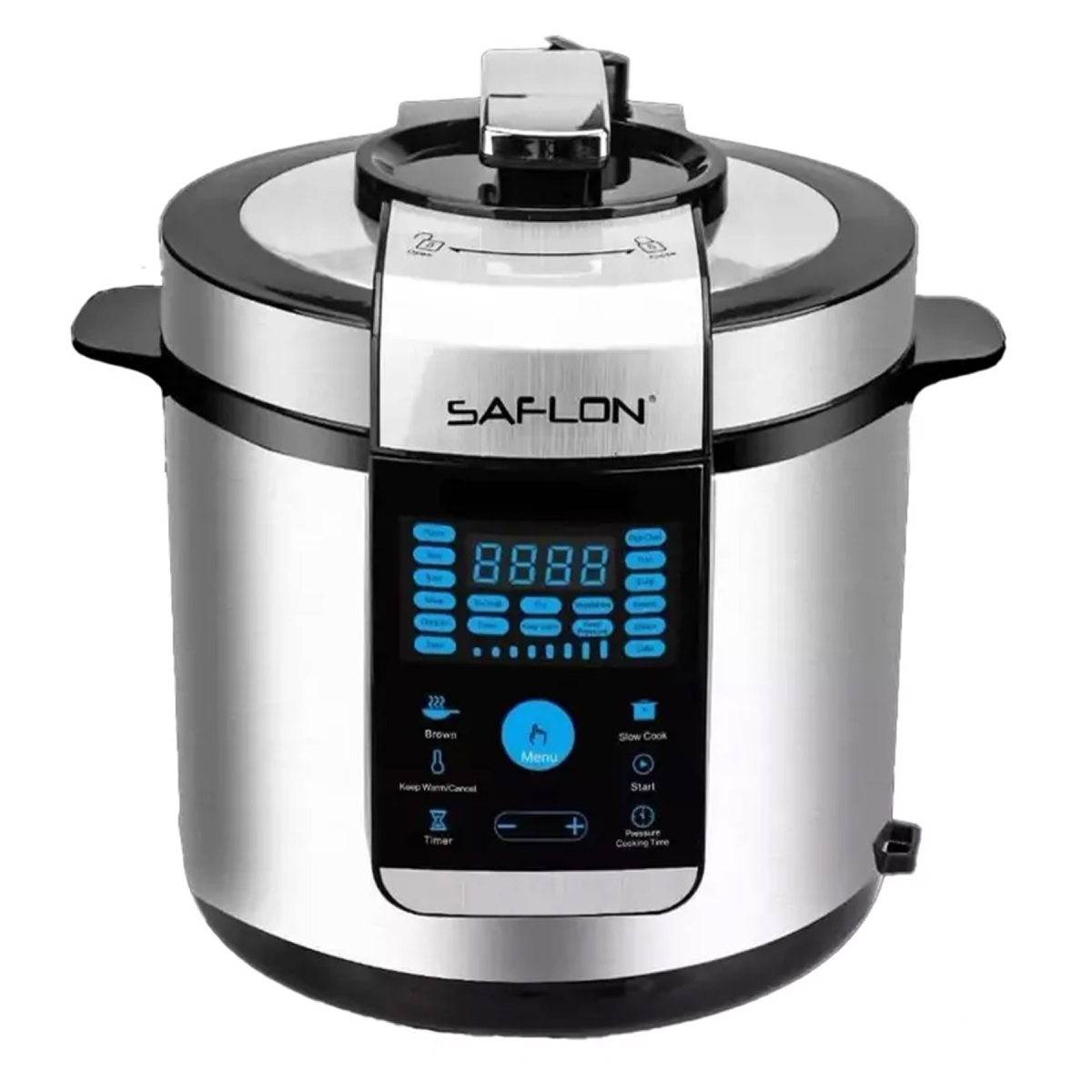زودپز برقی سافلون مدل SRC-650 گنجایش 6 لیتر زودپز برقی سافلون مدل SRC-650 گنجایش 6 لیتر