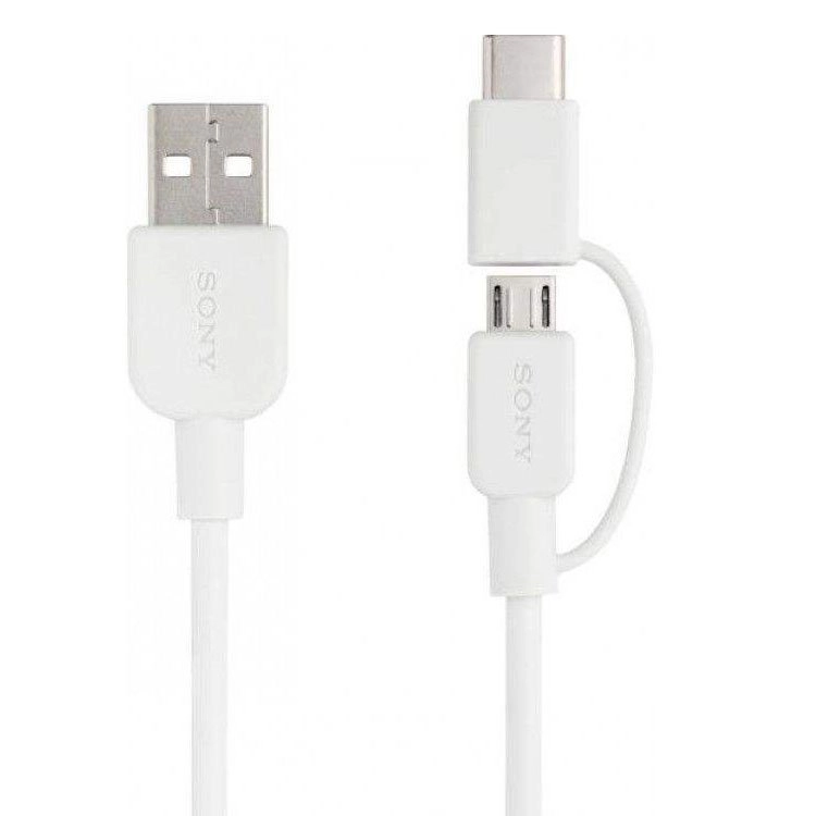 کابل تبدیل USB به USB-C microUSB سونی مدل CP-ABC150 طول 1.5 متر