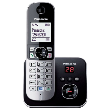 تلفن بی سیم پاناسونیک مدل KX-TG6821-مشکی تلفن بی سیم پاناسونیک مدل KX-TG6821-مشکی