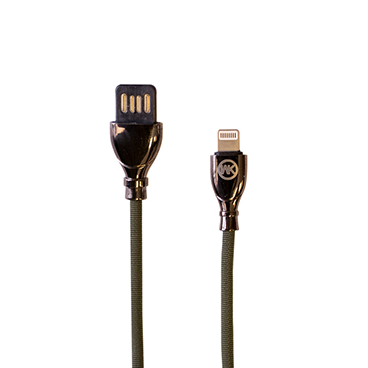کابل تبدیل USB به Lightning دبلیو کی مدل WDC-85 طول 1 متر کابل تبدیل USB به Lightning دبلیو کی مدل WDC-85 طول 1 متر
