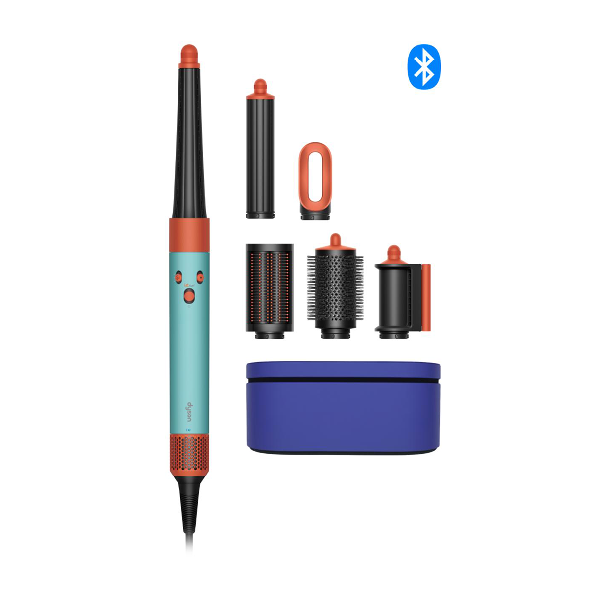 سشوار دایسون مدل Airwrap i.d Straight-Wavy-سبز آبی نارنجی سشوار دایسون مدل Airwrap i.d Straight-Wavy-سبز آبی نارنجی