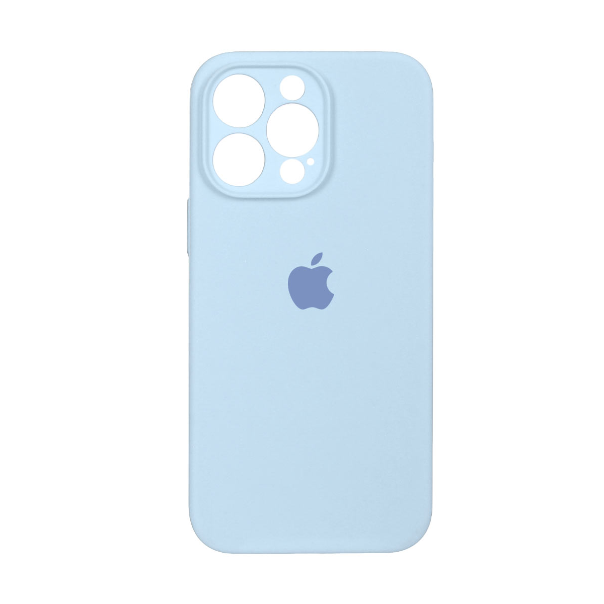 کاور گوشی اپل iPhone 14 Pro Max مدل سیلیکونی پاک کنی-آبی دریایی 