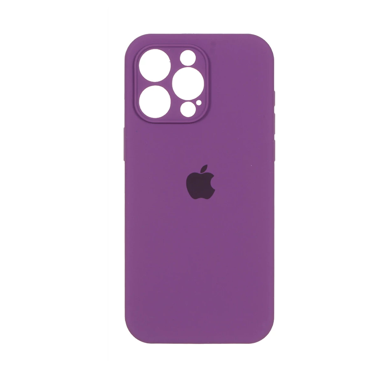 کاور گوشی اپل iPhone 15 Pro Max مدل سیلیکونی پاک کنی-قرمز