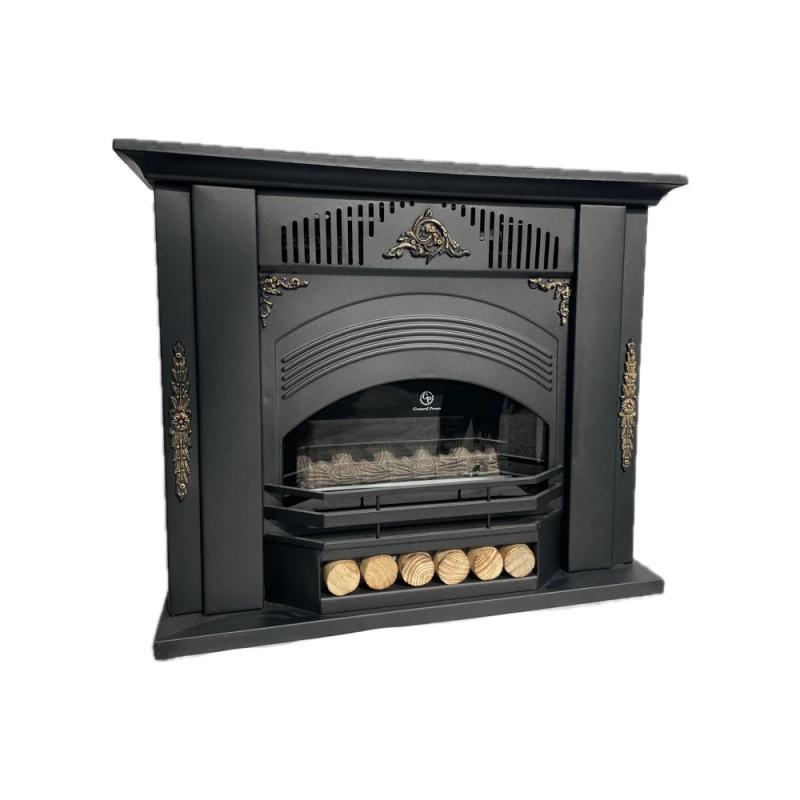 بخاری گازی جنرال پویا مدل کلاسیک زرین 35000-مشکی