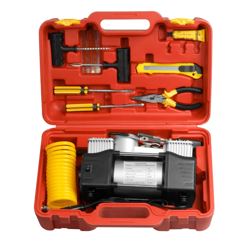 کمپرسور باد فندکی هیتوچی مدل 12V-چند رنگ کمپرسور باد فندکی هیتوچی مدل 12V-چند رنگ
