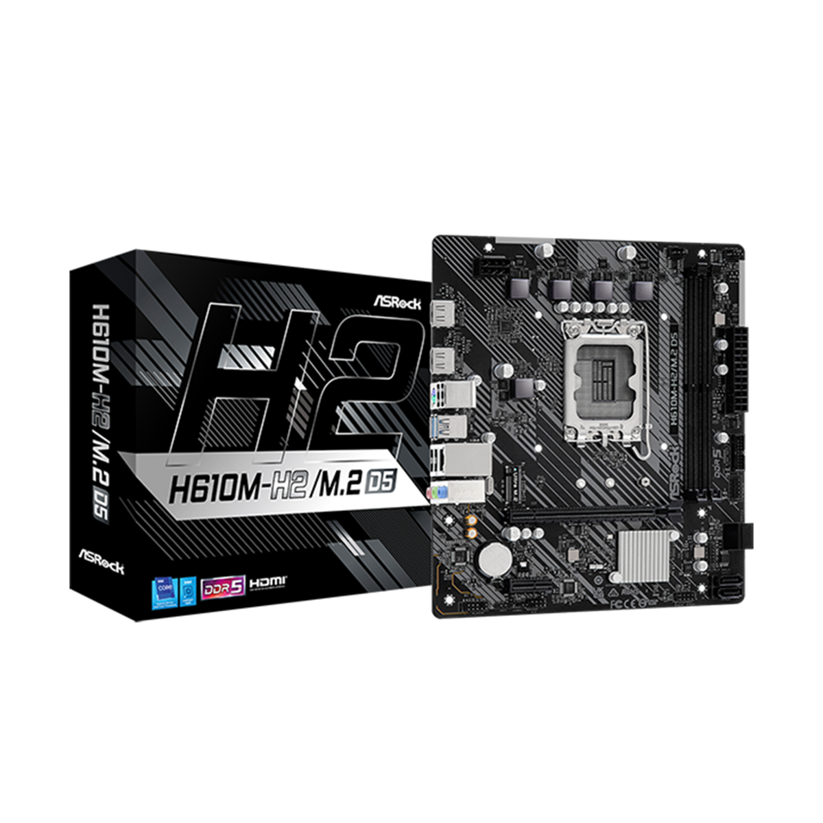 مادربرد ازراک مدل H610M-H2/M.2 D5 مادربرد ازراک مدل H610M-H2/M.2 D5