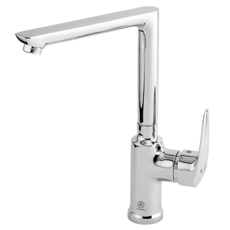 شیر آشپزخانه شیرآلات بهداشتی قهرمان مدل آرمال-کروم شیر آشپزخانه شیرآلات بهداشتی قهرمان مدل آرمال-کروم