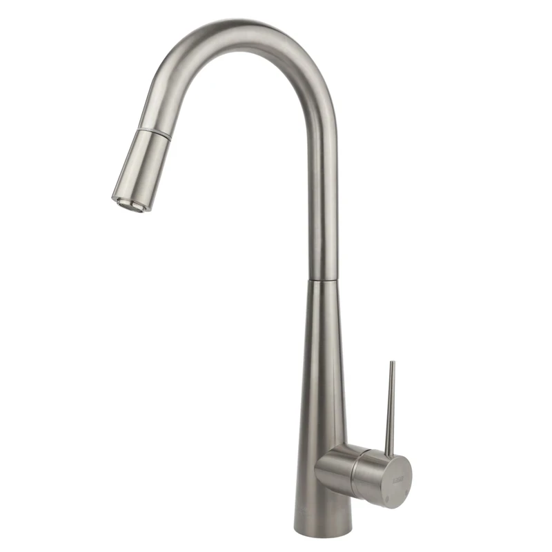 شیر آشپزخانه کسری مدل آتوسا کد 03-کروم مات