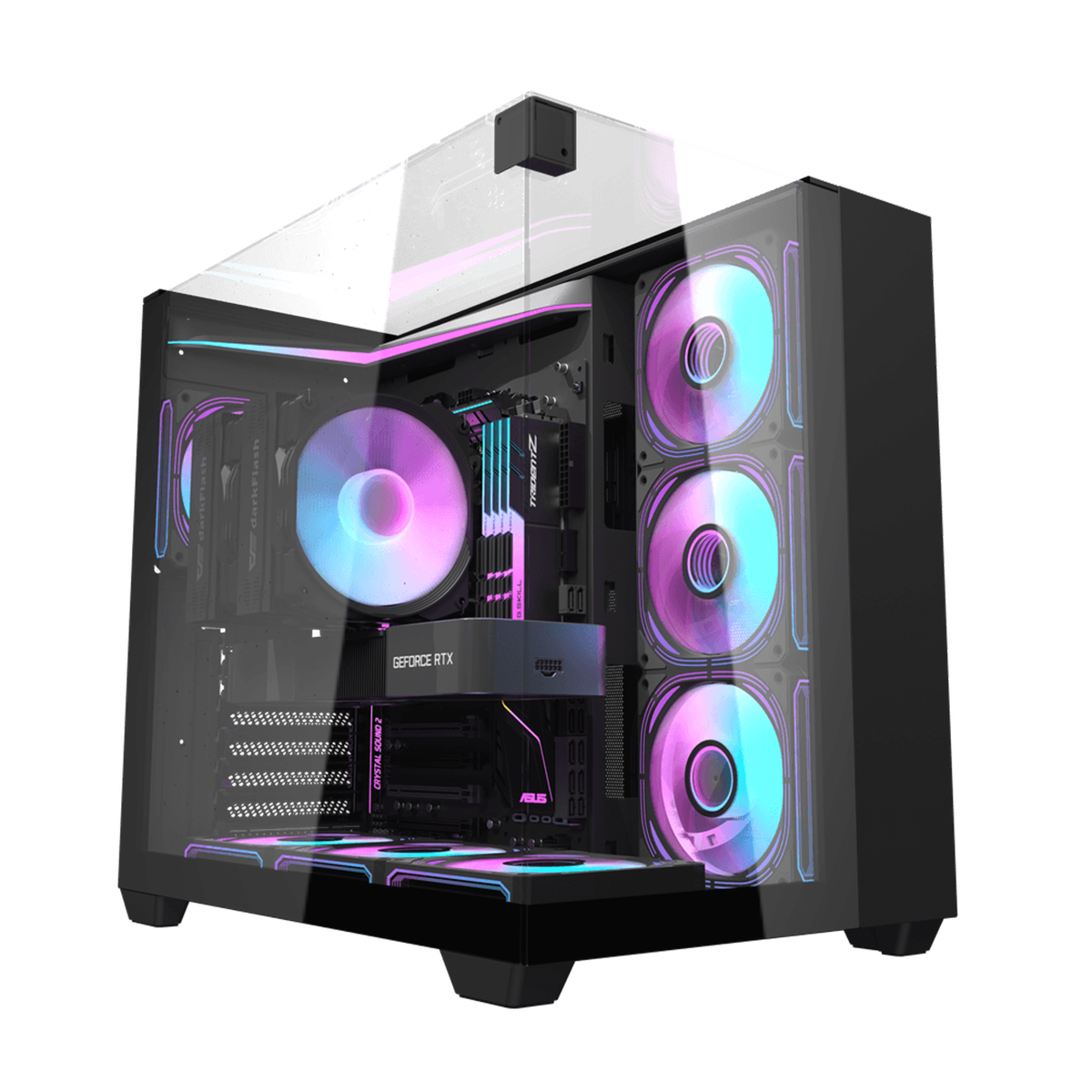 کیس کامپیوتر دارک فلش مدل TH285 ATX کیس کامپیوتر دارک فلش مدل TH285 ATX