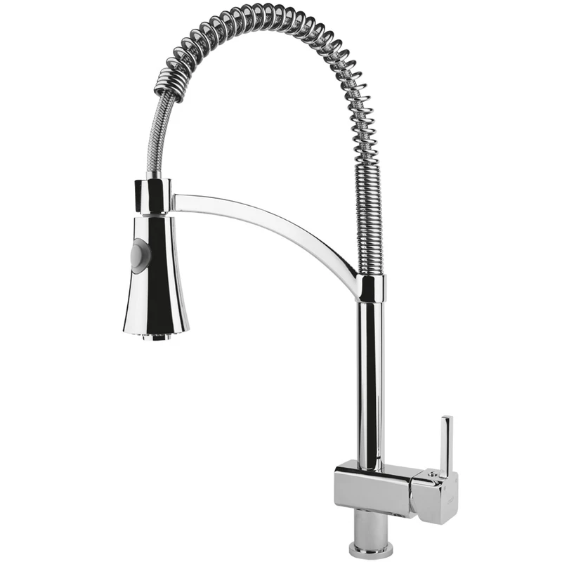 شیر آشپزخانه شاوری کسری مدل آبشار-کروم شیر آشپزخانه شاوری کسری مدل آبشار-کروم