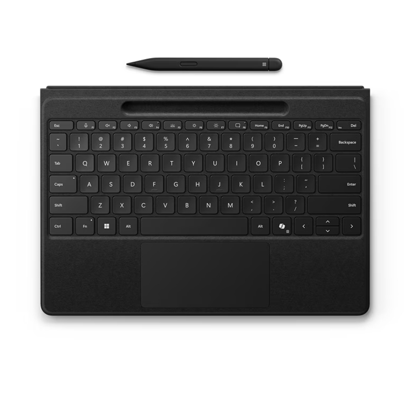 کیبورد بی سیم تبلت مایکروسافت سرفیس Pro 9 مدل Surface Pro Flex Keyboard with Slim Pen 2 به همراه قلم اسلیم 2  کیبورد بی سیم تبلت مایکروسافت سرفیس Pro 9 مدل Surface Pro Flex Keyboard with Slim Pen 2 به همراه قلم اسلیم 2