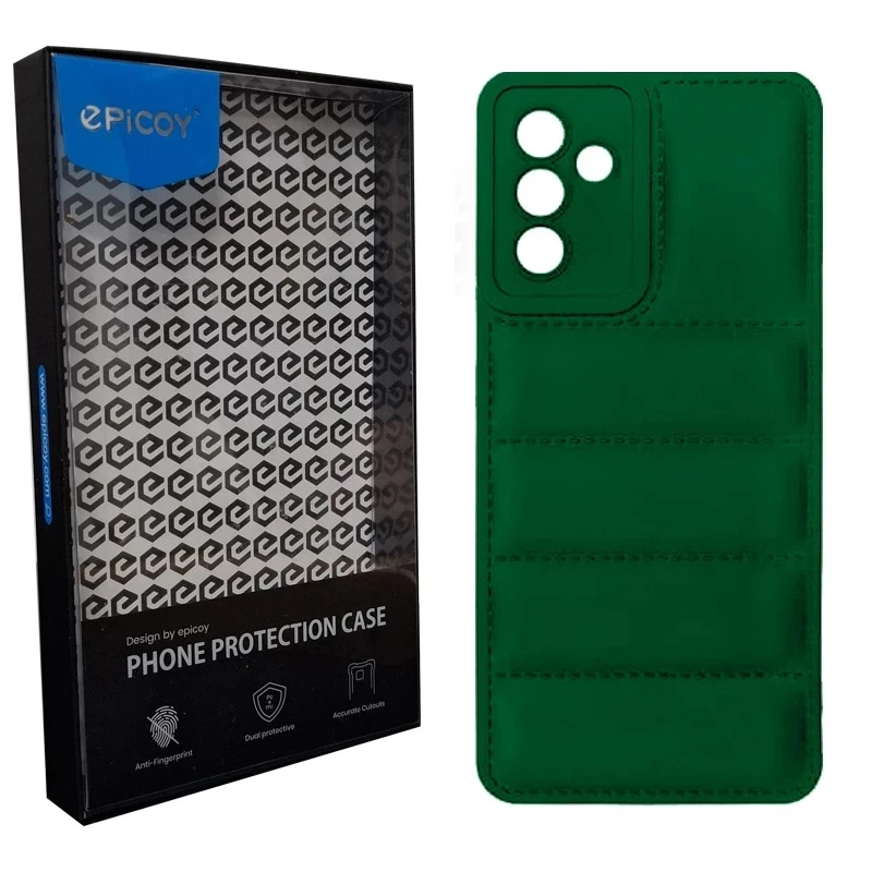 کاور گوشی سامسونگ Galaxy A56 اپیکوی مدل Puffy Puffer-مشکی