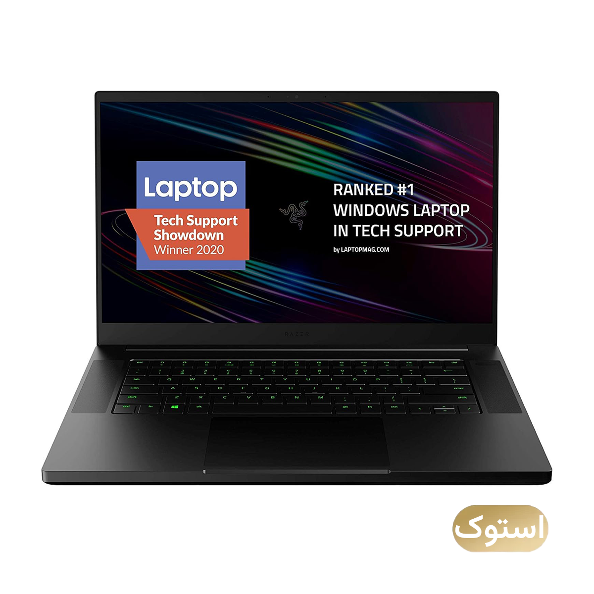 لپ تاپ استوک Used - ریزر 15.6 اینچی مدل Blade 15 Early 2020-RZ09-0328 i7 10750H 16GB 512GB RTX 2070 8GB - مشکی