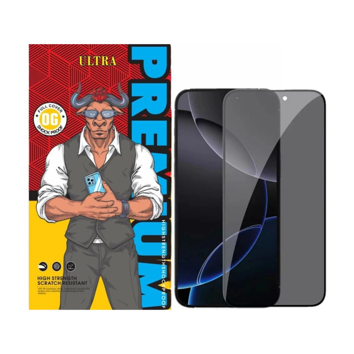 محافظ صفحه نمایش گوشی اپل iPhone 17 Pro Max اولترا مدل Privacy محافظ صفحه نمایش گوشی اپل iPhone 17 Pro Max اولترا مدل Privacy