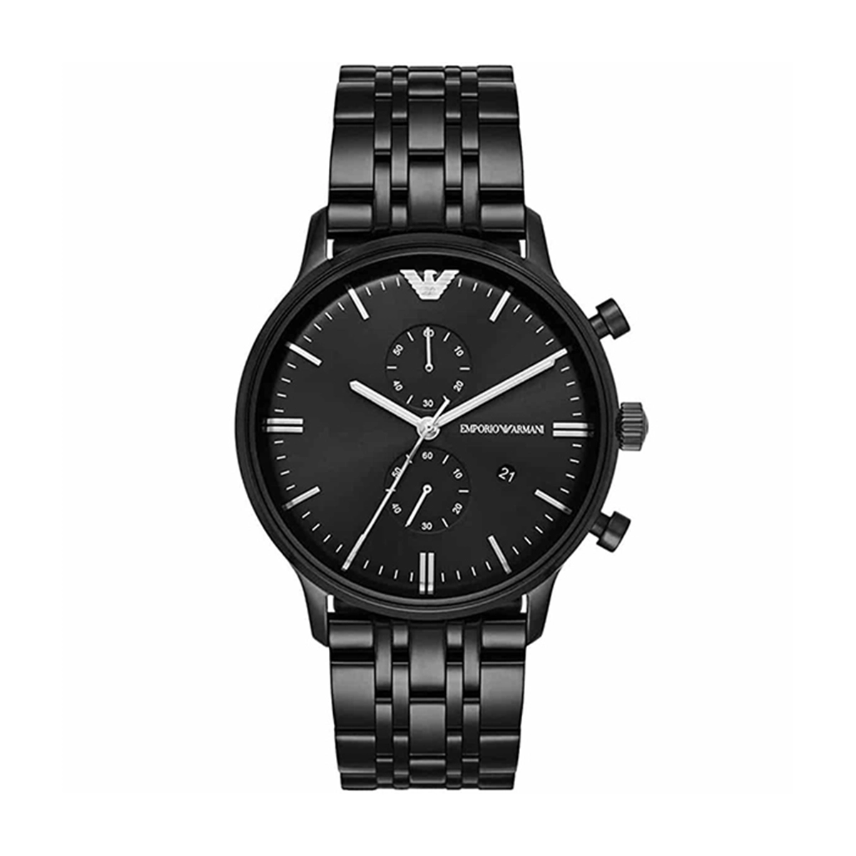 ساعت مچی عقربه ای مردانه امپریو آرمانی مدل AR1934-مشکی ساعت مچی عقربه ای مردانه امپریو آرمانی مدل AR1934-مشکی