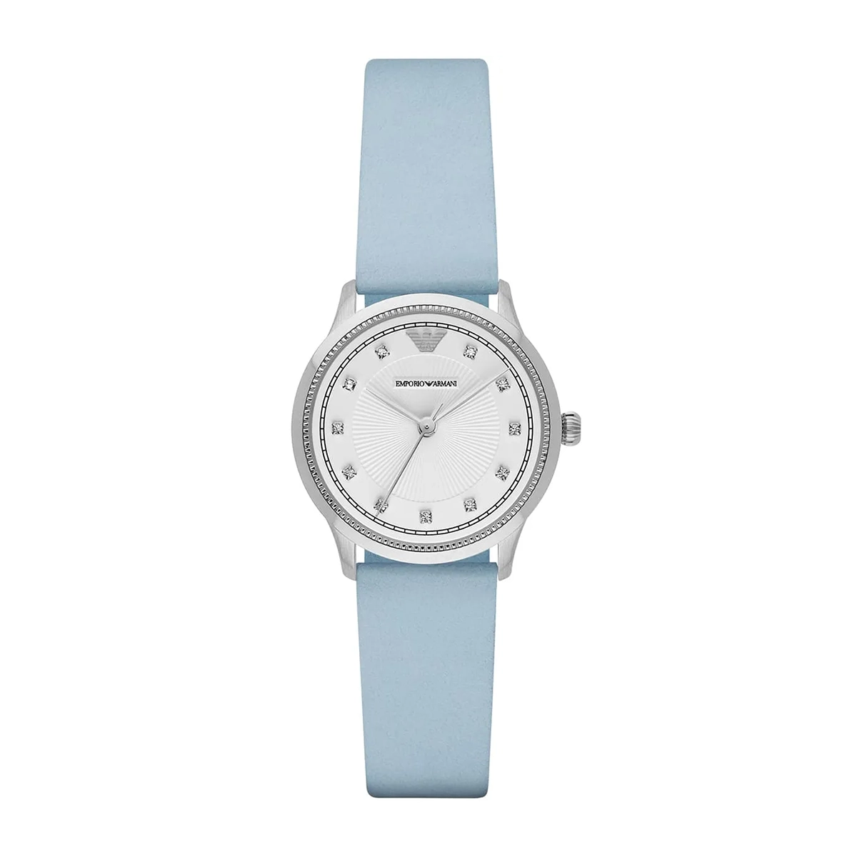 ساعت مچی عقربه ای زنانه امپریو آرمانی مدل AR1914-آبی روشن ساعت مچی عقربه ای زنانه امپریو آرمانی مدل AR1914-آبی روشن