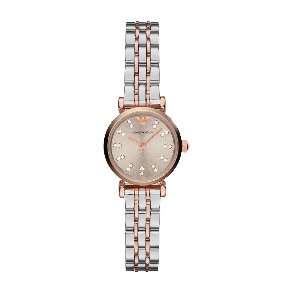 ساعت مچی عقربه ای زنانه امپریو آرمانی مدل AR1841-نقره ای - طلایی ساعت مچی عقربه ای زنانه امپریو آرمانی مدل AR1841-نقره ای - طلایی