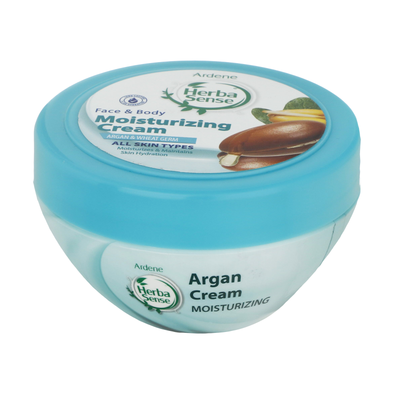 کرم مرطوب کننده آردن هرباسنس مدل Argan - Wheat Germ وزن 150 گرم-