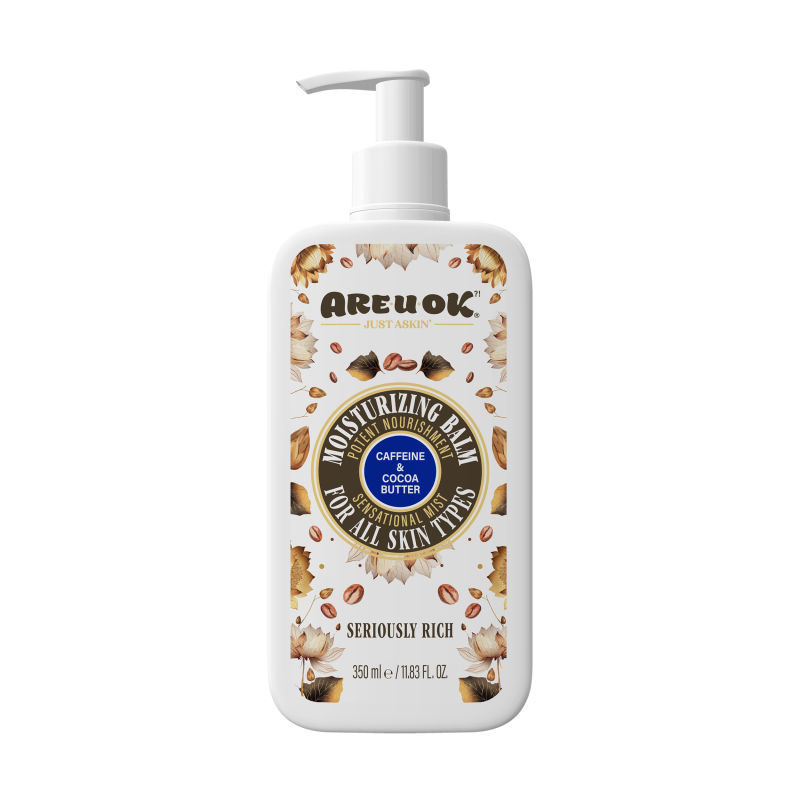 بالم مرطوب کننده آریواوکی مدل caffeine and cocoa butter حجم 350 میلی لیتر