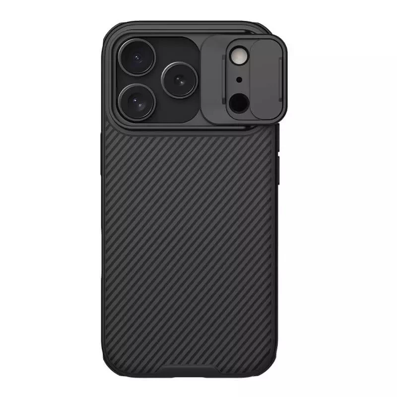 کاور گوشی اپل iPhone 17 Pro Max نیلکین مدل Camshield Pro -سبز تیره