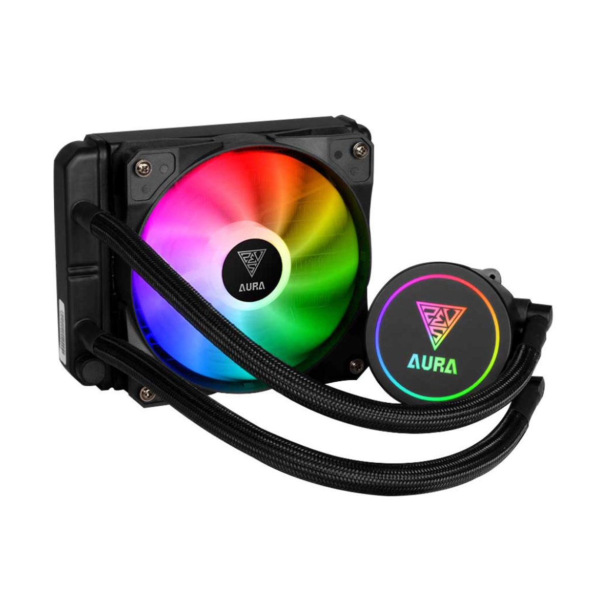 خنک کننده مایع پردازنده گیم دیاس مدل AURA GL120