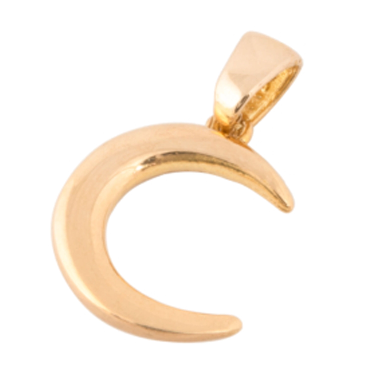 آویز طلا زنانه مدل ماه-0.64 آویز طلا زنانه مدل ماه-0.64