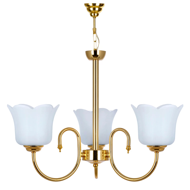 لوستر 3 شعله چشمه نور کد 856.3-کروم