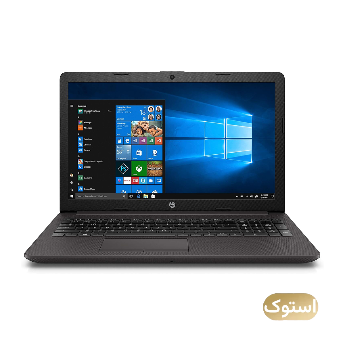 لپ تاپ استوک Open Box - اچ پی 15.6 اینچی مدل HP 250 G7 i5 8265U 8GB 256GB - مشکی