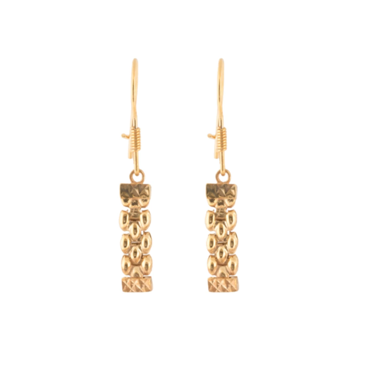 گوشواره طلا زنانه سور گالری مدل رولکس کد we4648-1.59