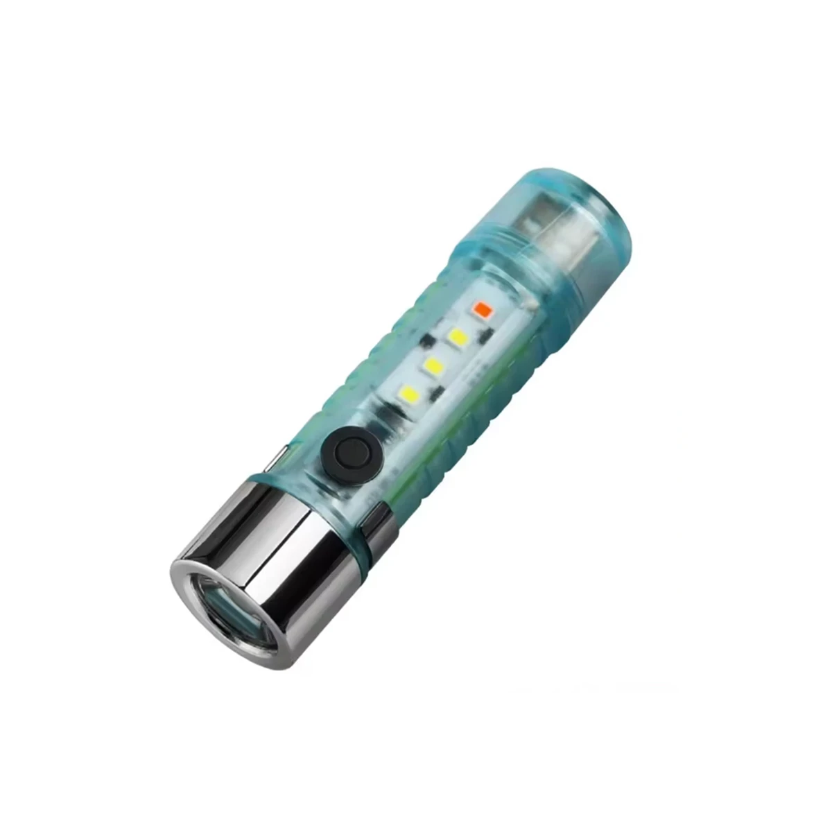 چراغ قوه دستی مدل شارژی کد USB ZJ-023-صورتی چراغ قوه دستی مدل شارژی کد USB ZJ-023-صورتی