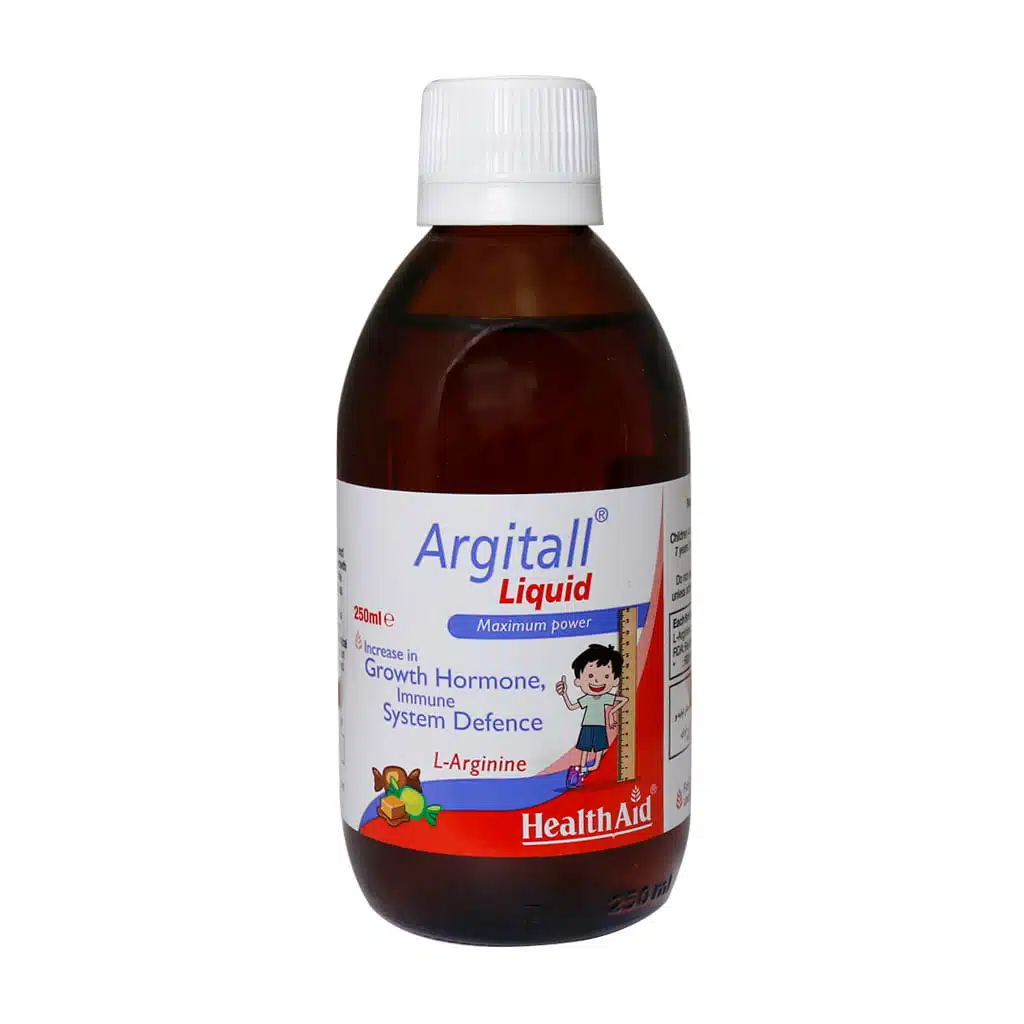 شربت آرژیتال هلث اید مکمل رشد کودک 250 میلی لیتر شربت آرژیتال هلث اید مکمل رشد کودک 250 میلی لیتر