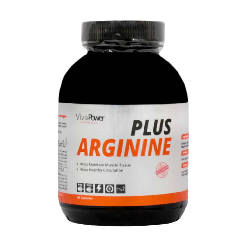 کپسول آرژنین پلاس ویوا پاور 90 عدد کپسول آرژنین پلاس ویوا پاور 90 عدد