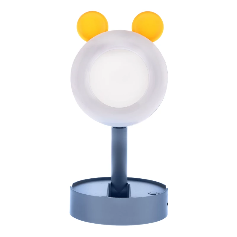 آینه آرایشی رینگ لایت دار مدل S-02-سرمه ای آینه آرایشی رینگ لایت دار مدل S-02-سرمه ای