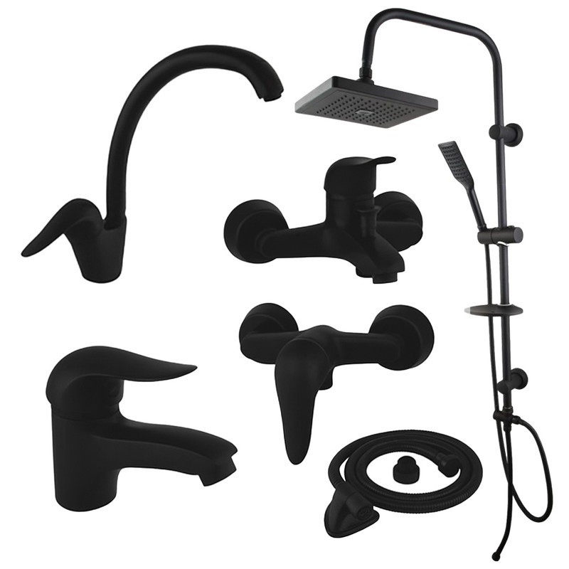 ست شیرآلات توفیق مدل اوج مجموعه 6 عددی ست شیرآلات توفیق مدل اوج مجموعه 6 عددی