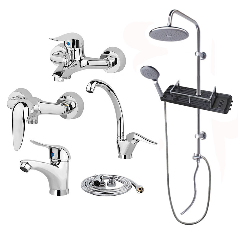 ست شیرآلات شیرآلات بهداشتی و ساختمانی توفیق مدل اوج رسوبگیر مجموعه 6 عددی ست شیرآلات شیرآلات بهداشتی و ساختمانی توفیق مدل اوج رسوبگیر مجموعه 6 عددی