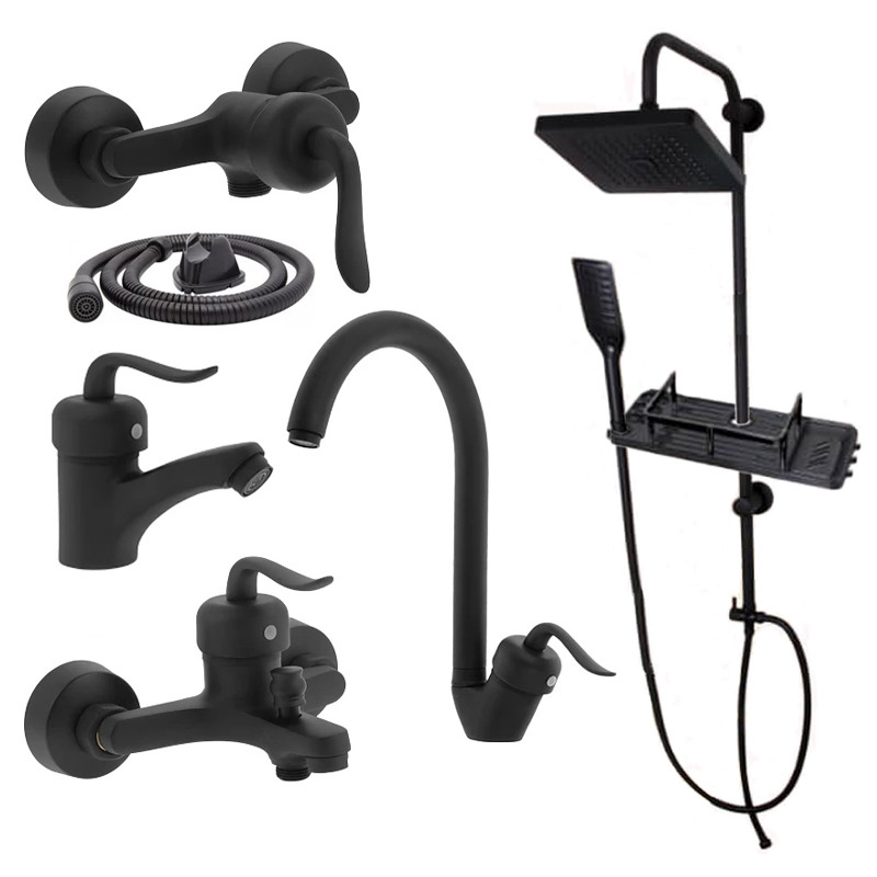 ست شیرآلات توفیق مدل قاصدک پلاس سبددار مجموعه 6 عددی ست شیرآلات توفیق مدل قاصدک پلاس سبددار مجموعه 6 عددی