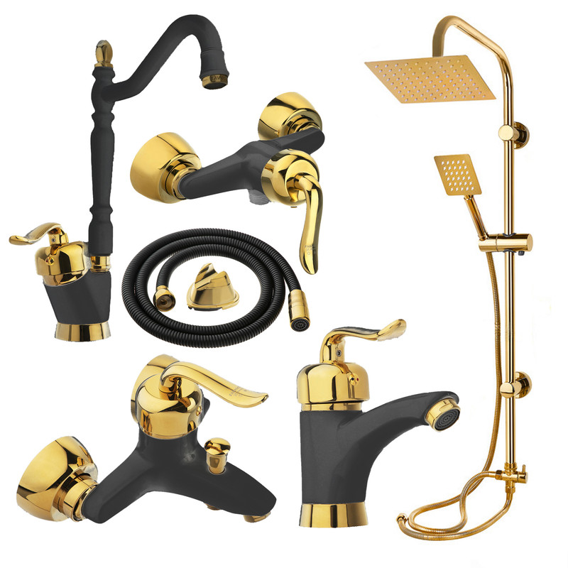 ست شیرآلات شیرآلات بهداشتی و ساختمانی توفیق مدل قجری مجموعه 6 عددی ست شیرآلات شیرآلات بهداشتی و ساختمانی توفیق مدل قجری مجموعه 6 عددی