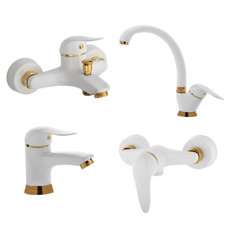 ست شیرآلات شیراات بهداشتی و ساختمانی توفیق مدل اوج مجموعه 4 عددی ست شیرآلات شیراات بهداشتی و ساختمانی توفیق مدل اوج مجموعه 4 عددی