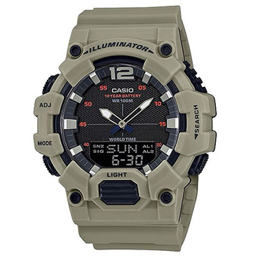 ساعت دیجیتال کاسیو مدل HDC-700-3A3VDF-سبز زیتونی