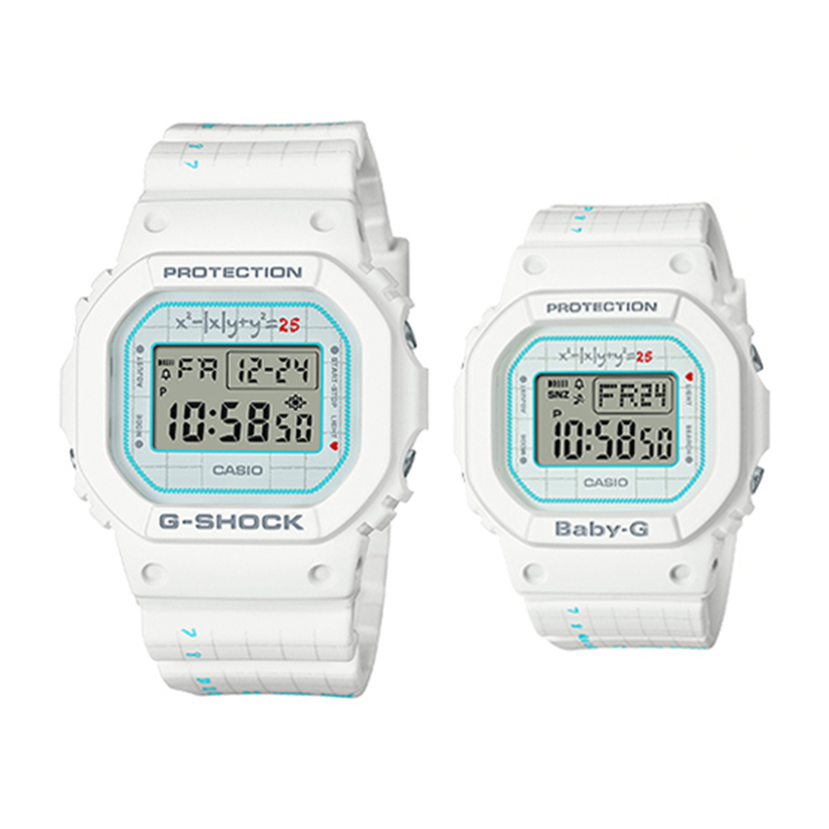 ست ساعت زنانه و مردانه کاسیو جی شاک مدل LOV-21B-7