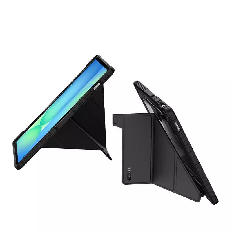 کیف کلاسوری نیلکین مدل Bumper Pro Multi-angle folding style مناسب برای تبلت سامسونگ Galaxy Tab S10 FE Plus