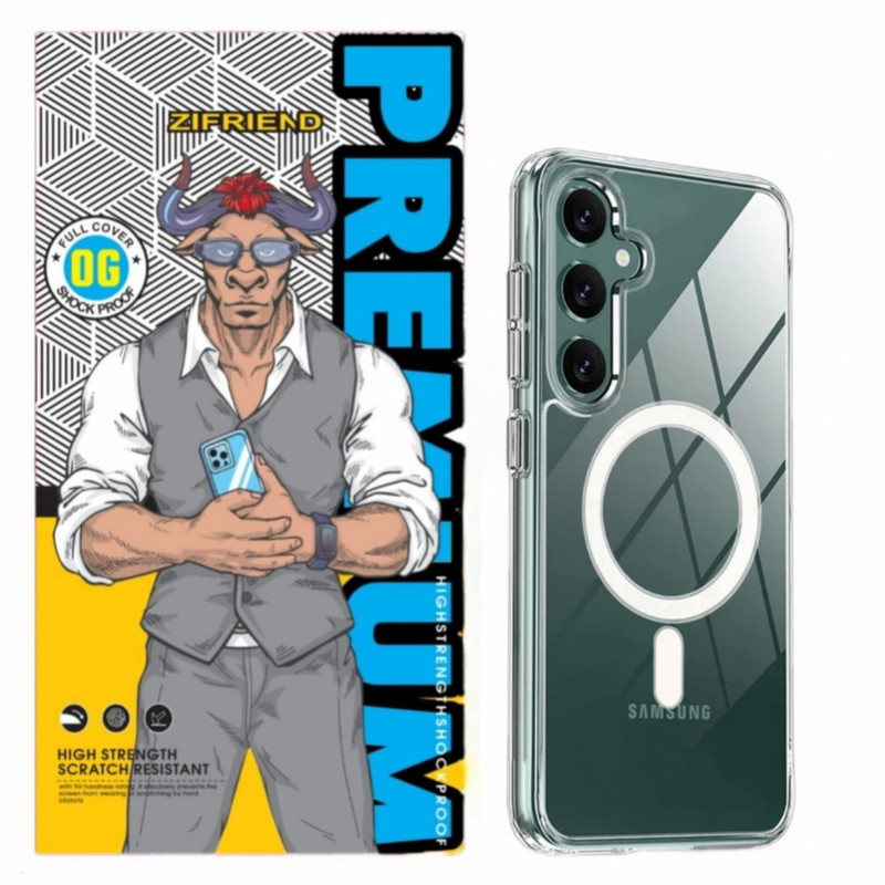 کاور زیفرند مدل Super Crystal Magsafe مناسب برای گوشی موبایل سامسونگ Galaxy A56 کاور زیفرند مدل Super Crystal Magsafe مناسب برای گوشی موبایل سامسونگ Galaxy A56